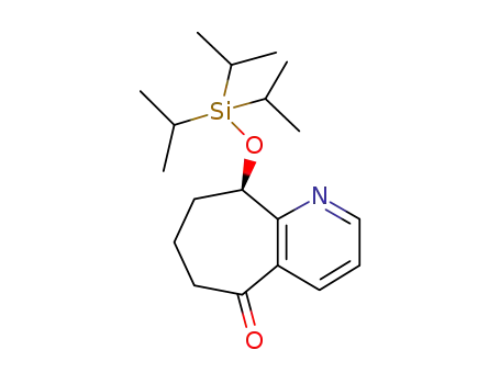 (R)-9-((triisopropylsilyl)oxy)-6,7,8,9-tetrahydro-5H-cyclohepta[b]pyridin-5-one